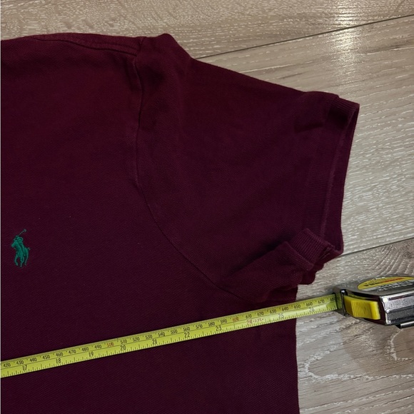Ralph Lauren Men's Dark Red Polo Shirt - Picture 4 of 6